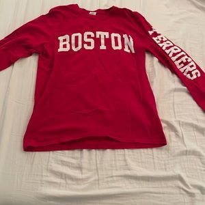 Boston university long sleeves t shirt